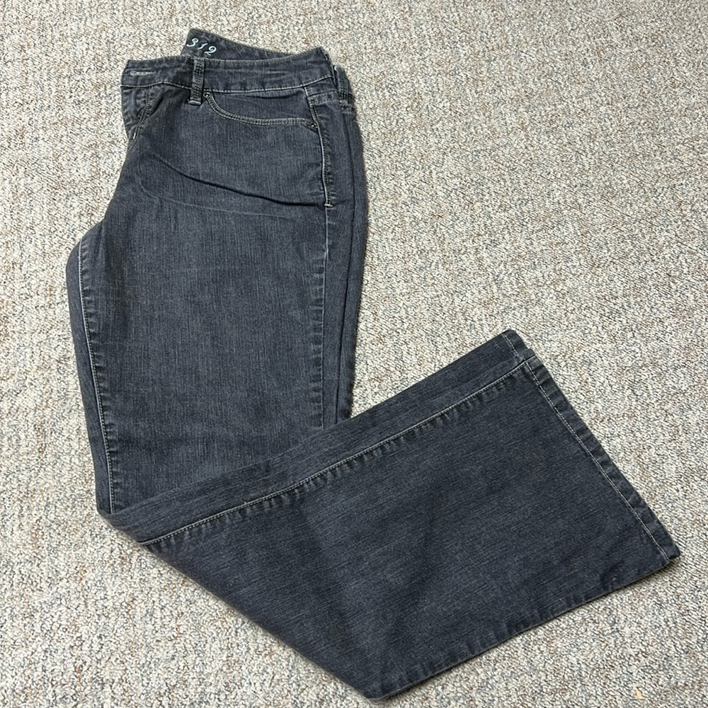 The Limited Denim Jean 312 size 12 Charcoal